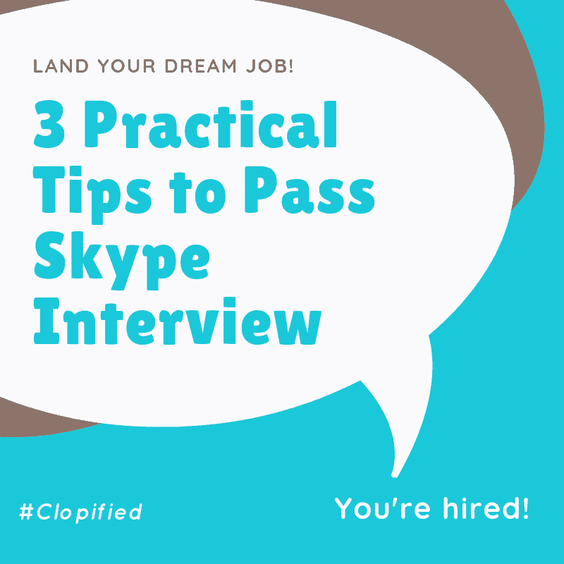 3 Practical Tips to Pass Skype Interview