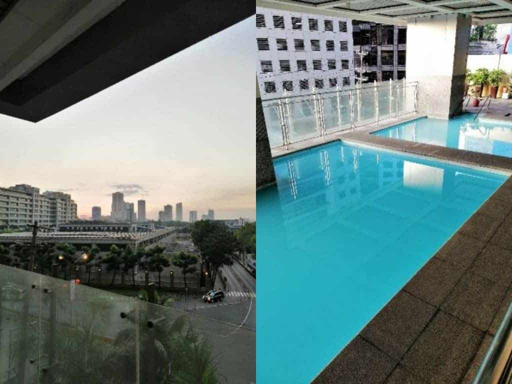 Indoor Pool - Staycation in Ortigas Center ADB Avenue Tower Zen Rooms 