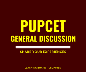 PUPCET General Discussion