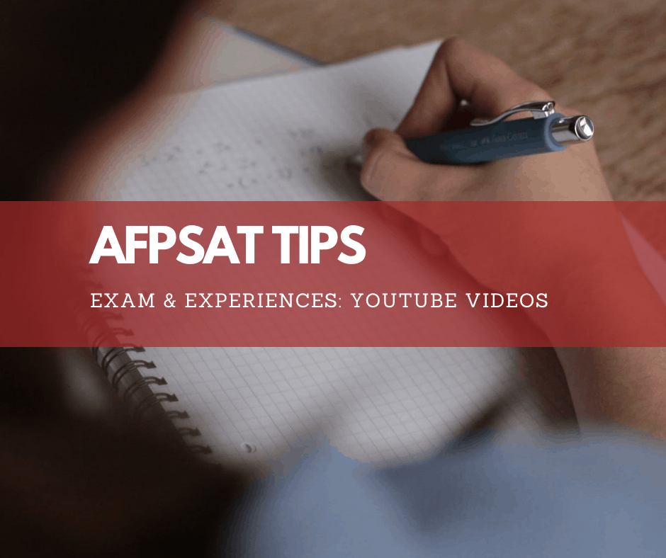 AFPSAT Tips