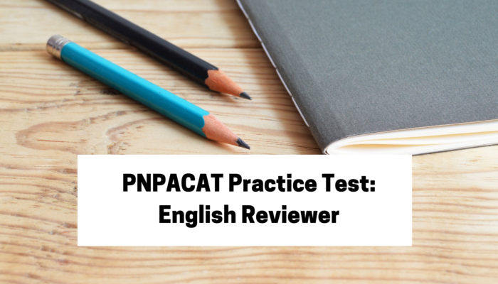 PNPACAT Practice Test: English Reviewer