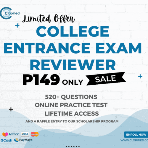 college entrance exam reviewer
