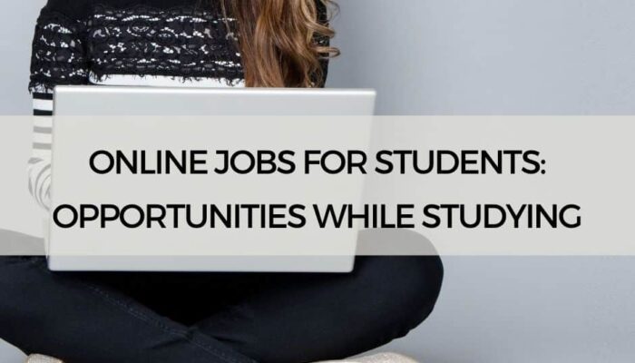 Online Jobs For Students: Opportunities While Studying