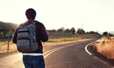 A boy starting his journey as to how he can go back to basics