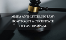 MMDA Anti-Littering law: How to get a certificate of case dismissal