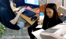 SHS Work Immersion Experience