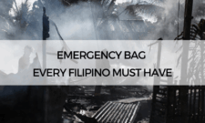 Emergency Bag Every Filipino Must Have